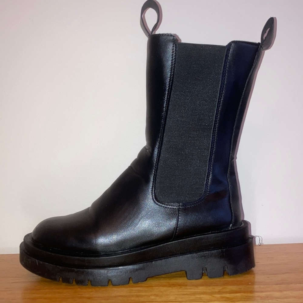 Black boots